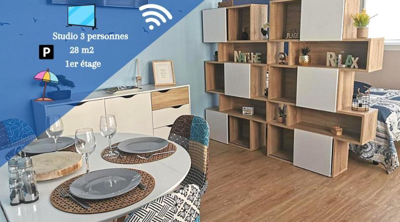 Envolee Marine Pour 3 Pers - Berck-Plage - 250M Plage Et Commerces Екстериор снимка
